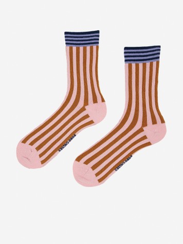 Striped long socks