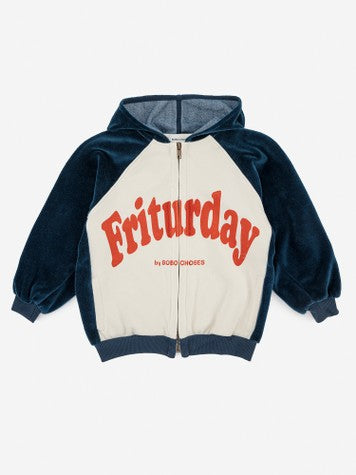 Boys & Girls Navy Zip-Up Top