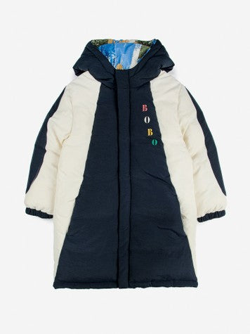 Boys & Girls Navy Reversible Padded Coat