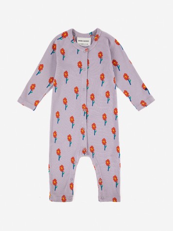 Baby Boys & Girls Purple Babysuit