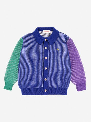 Boys & Girls Blue Wool Cardigan