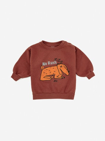 Baby Boys & Girls Brown Sweatshirt