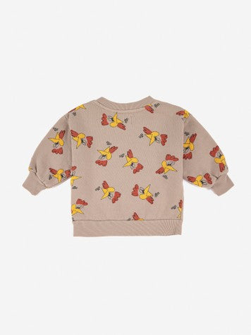 Baby Boys & Girls Beige Sweatshirt