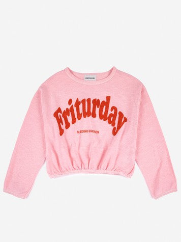 Girls Pink Cotton T-Shirt