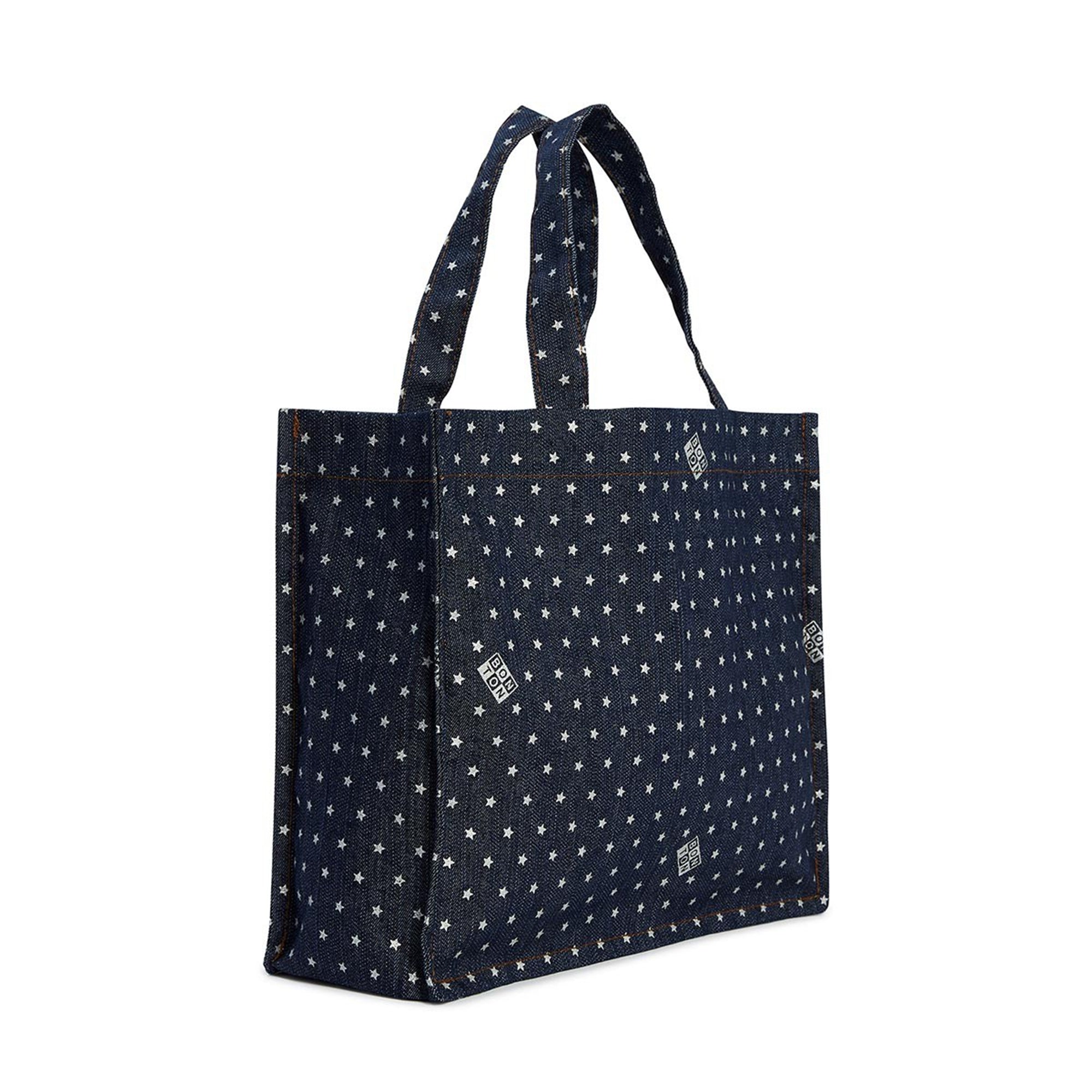 Girls Denim Blue Towel Bag
