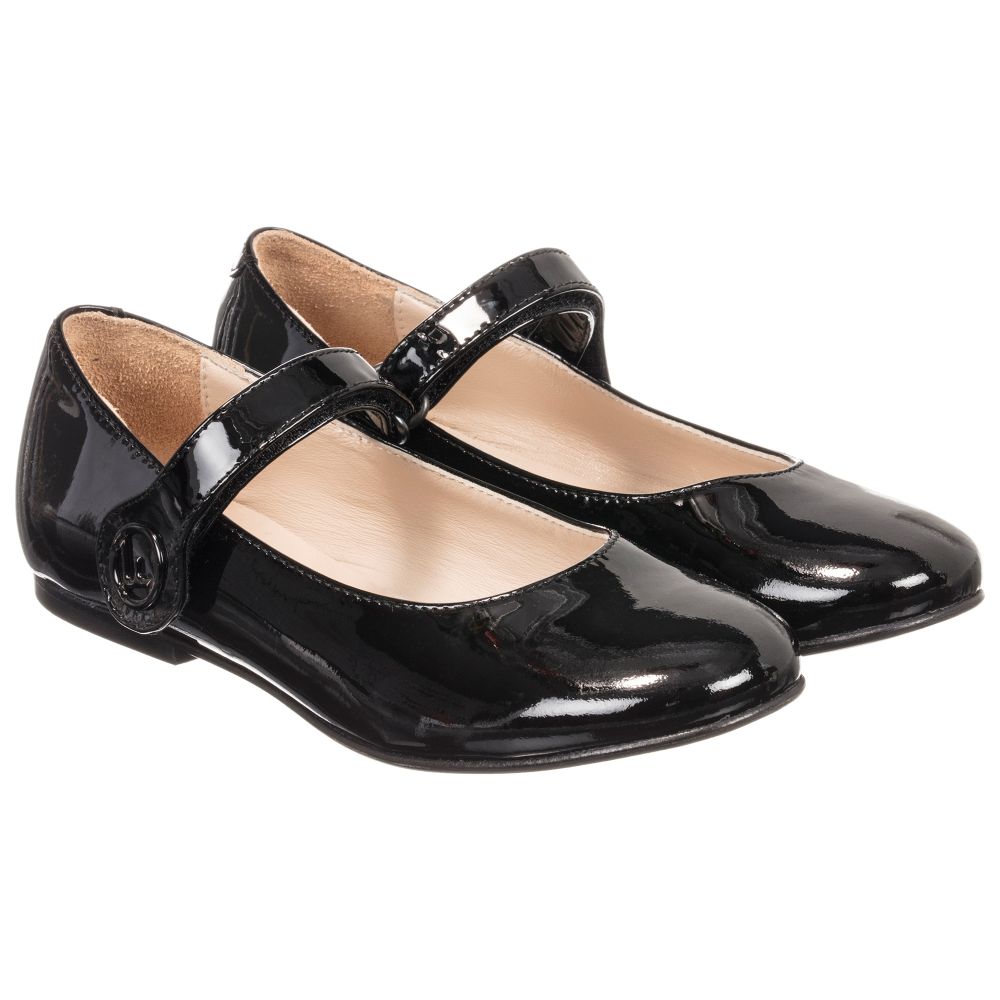 Girls Black Shoes