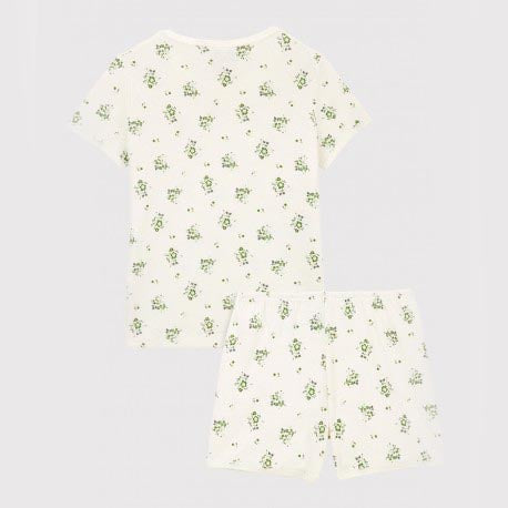 Boys & Girls White Cotton Set