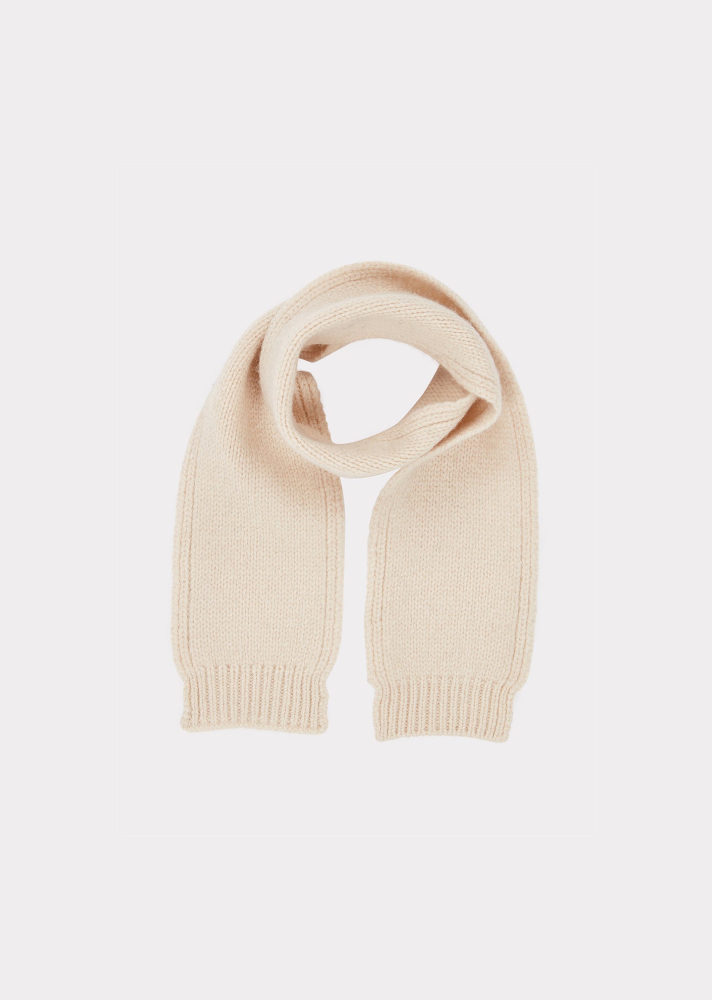 Baby boys & Girls Cream Greenfinch Scarf