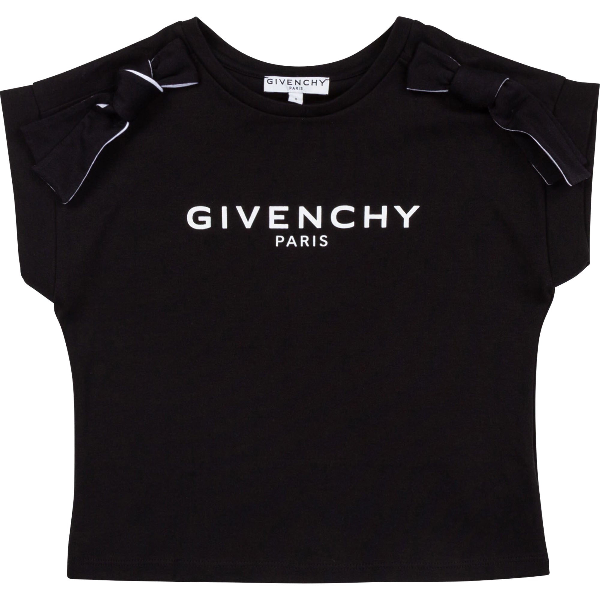 Girls Black Logo T-Shirt