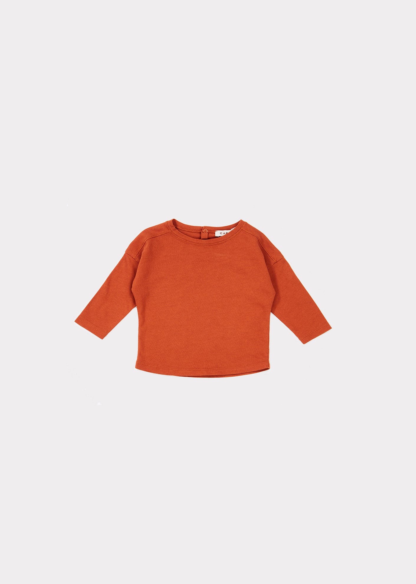 Baby Girls Red Cotton Shirt
