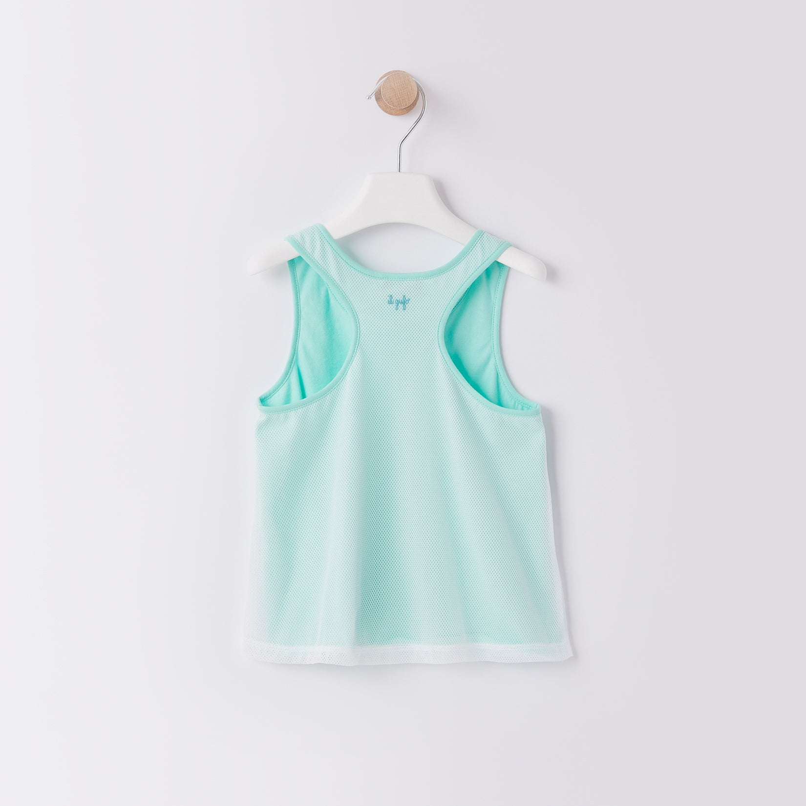 Girls Aqua Green Tank Top