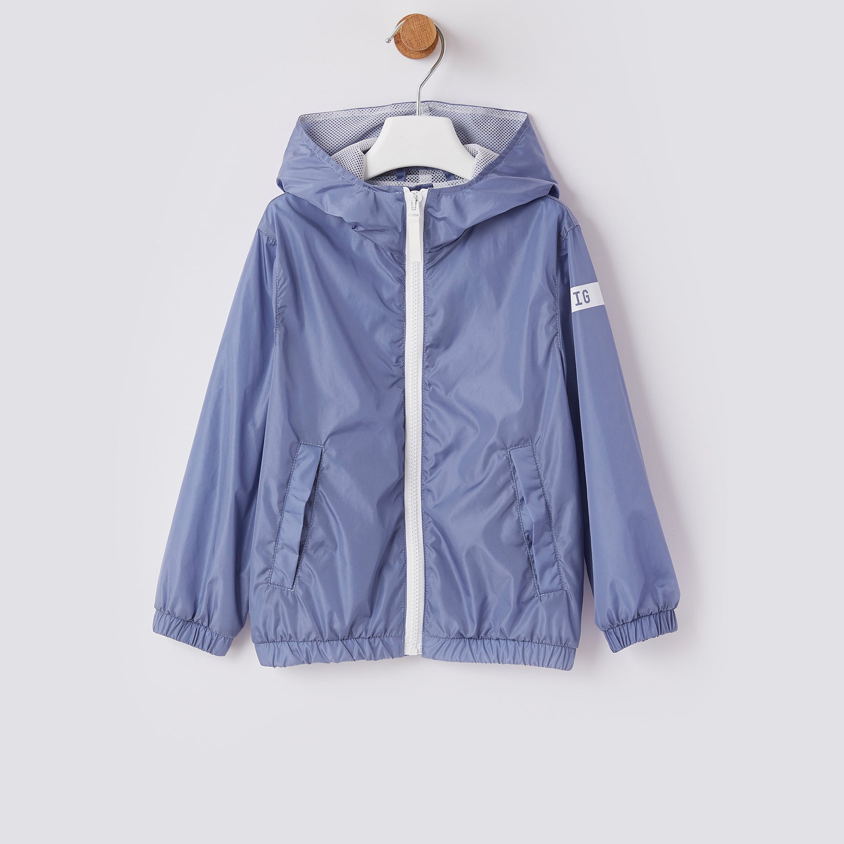 Girls Rain Blue Jacket