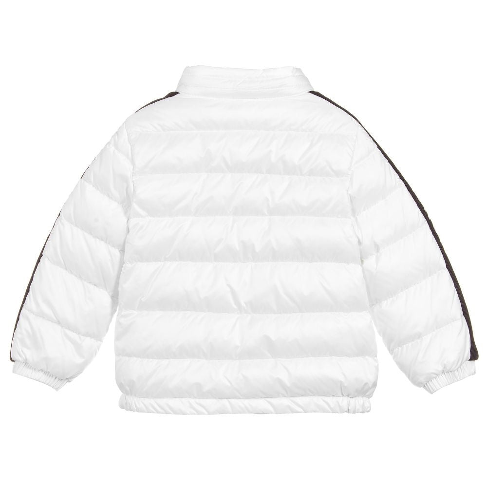 Baby Boys White "ACTEON" Padded Down Coat