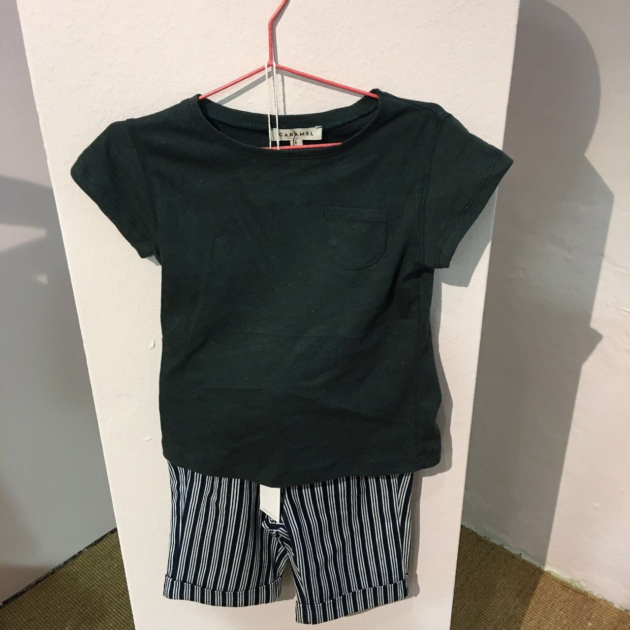 Boys Dark Green Jersey T-shirt