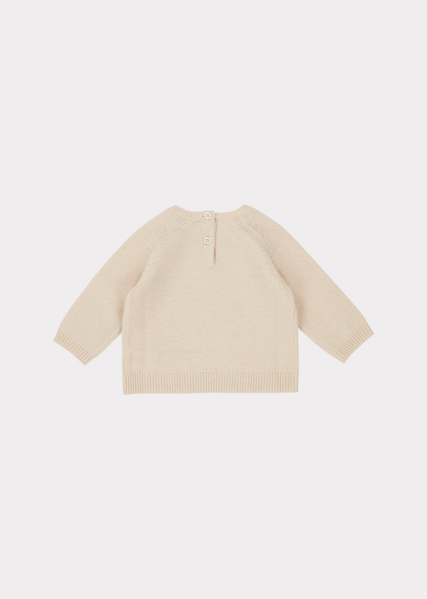 Baby Boys & Girls Cream Jay Jumper