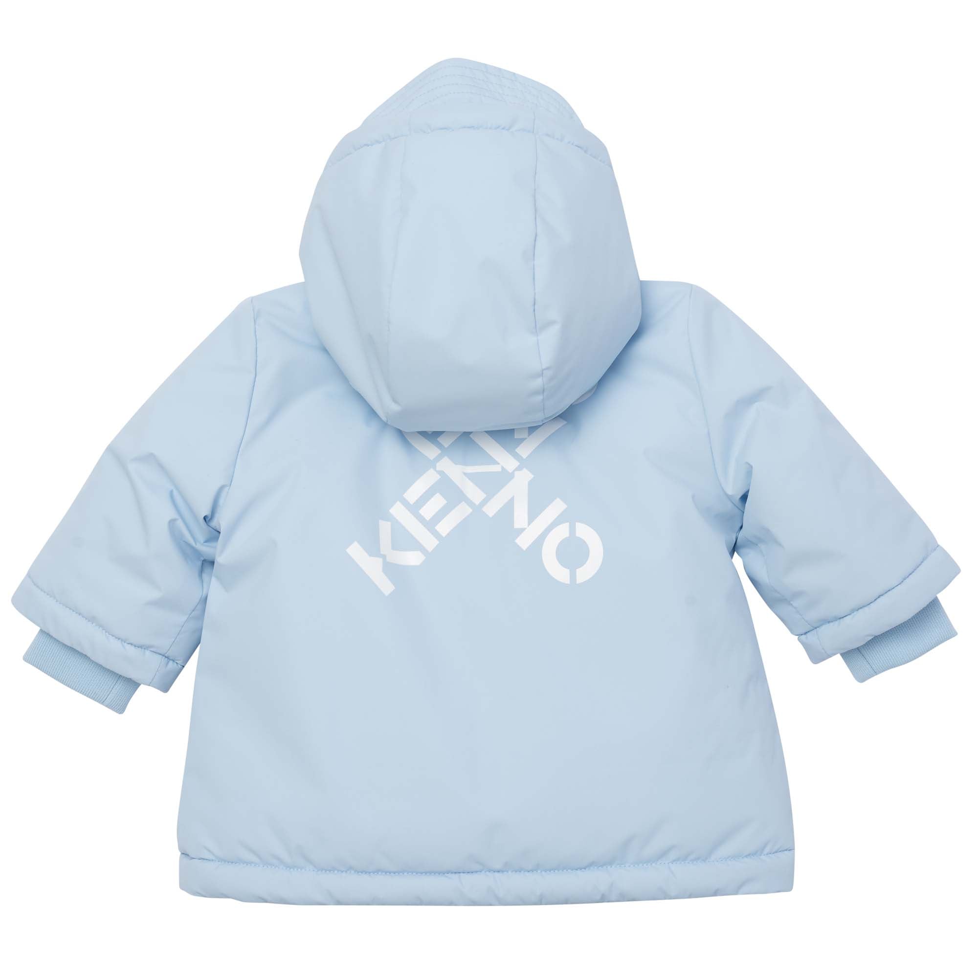 Baby Girls Blue Puffer Jacket