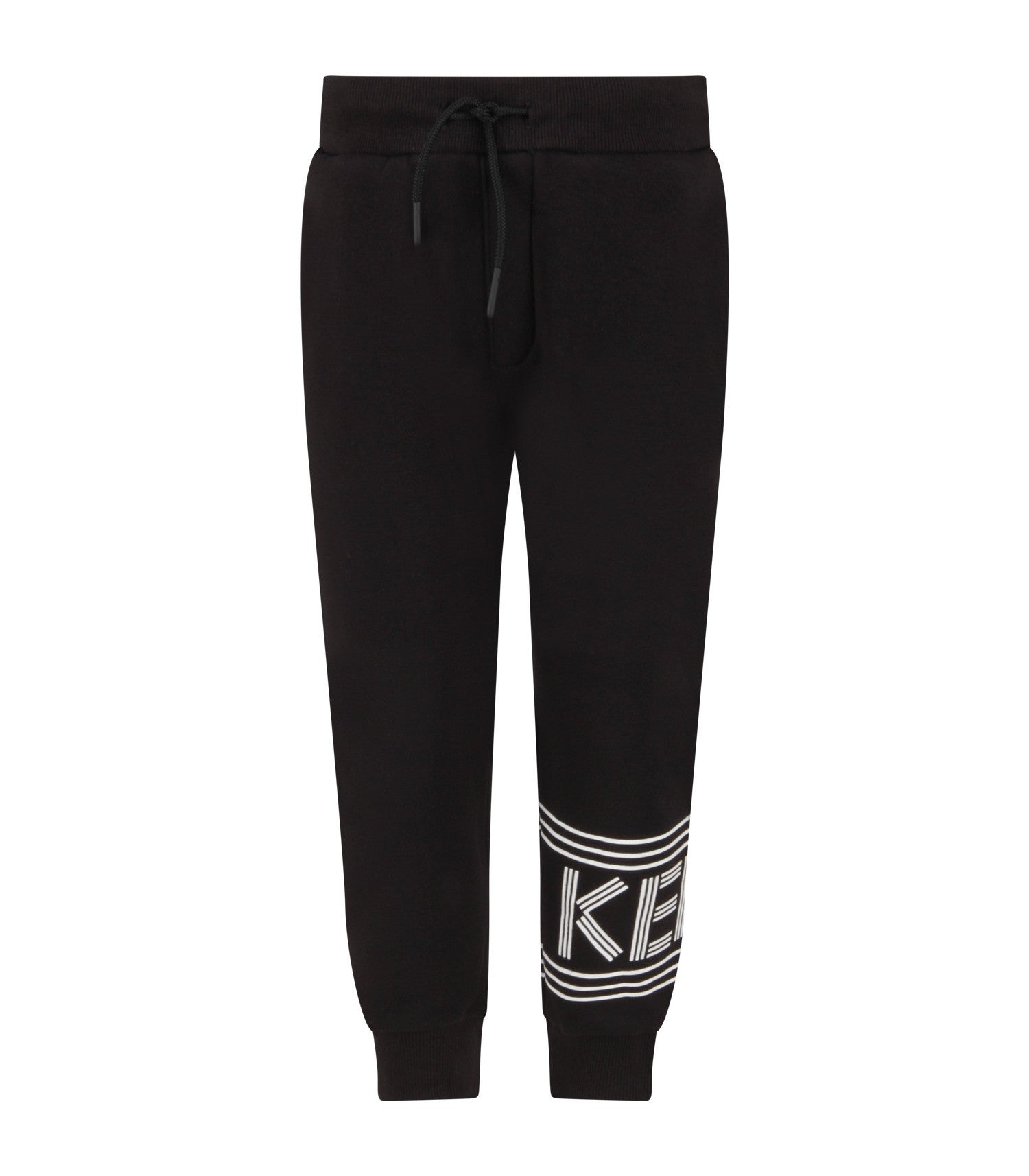 Boys Black Logo Trousers