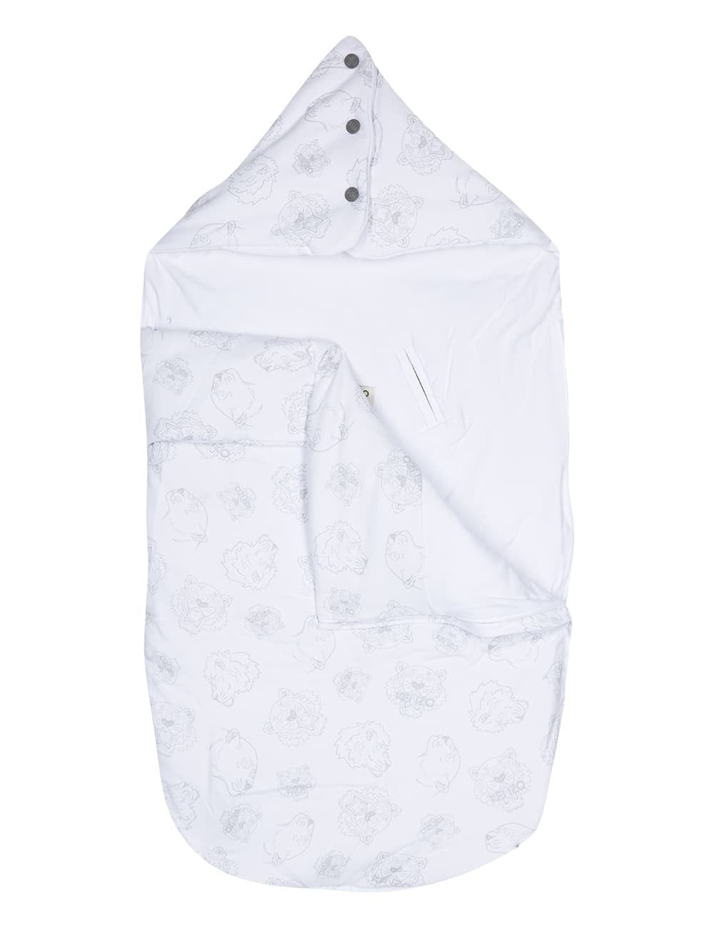 Baby Grey Cotton Printed Sleeping Bag