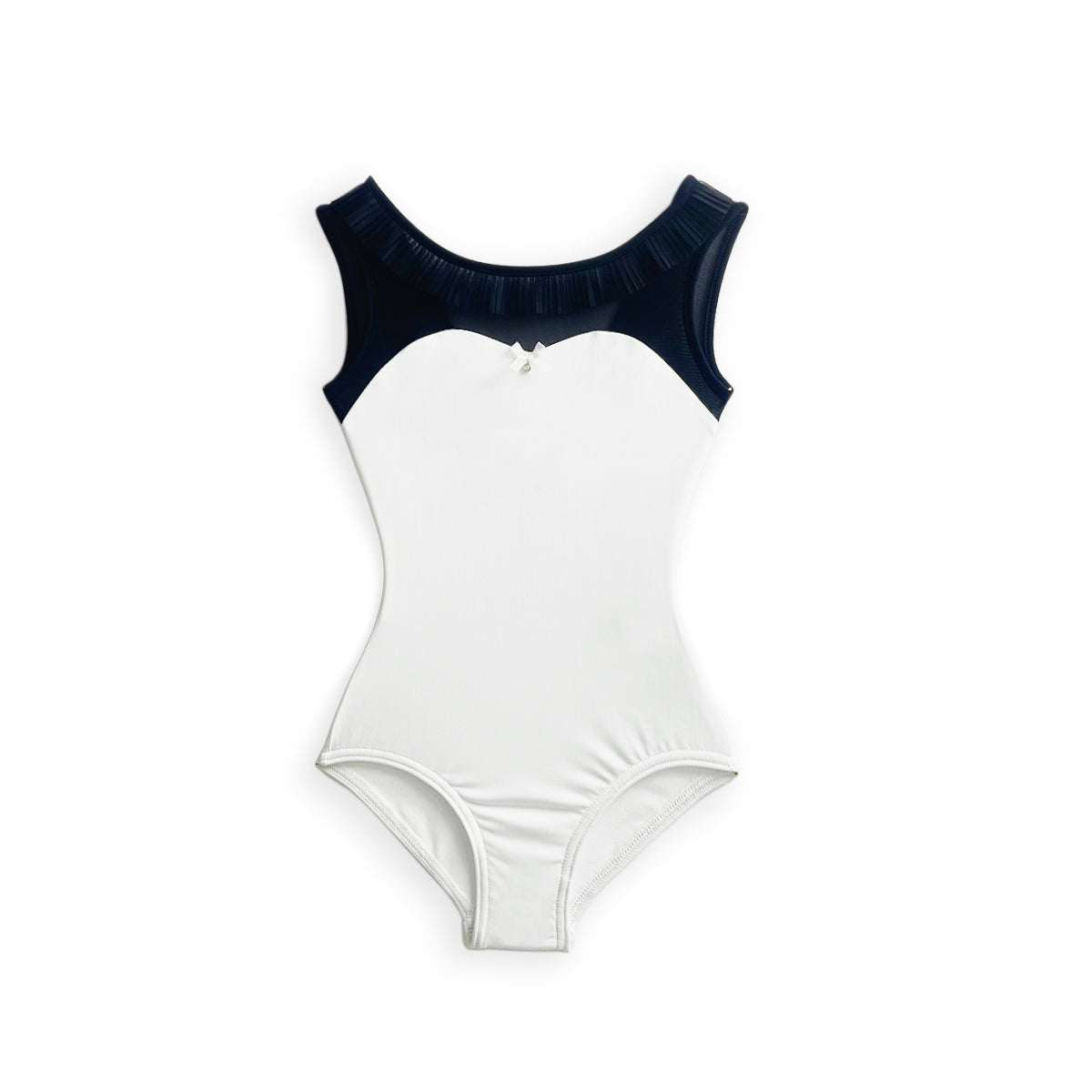 Girls White Ballet Onesies