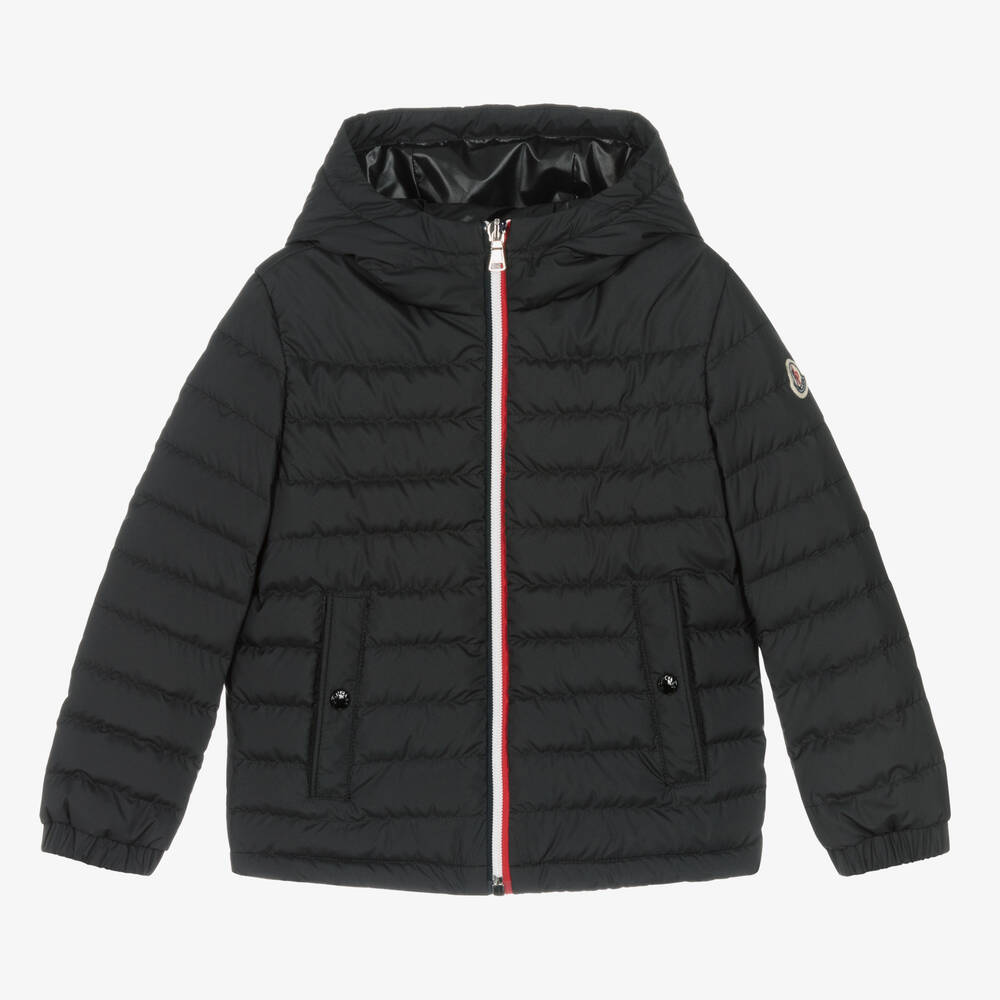 Boys Black "ALIM" Padded Down Jacket