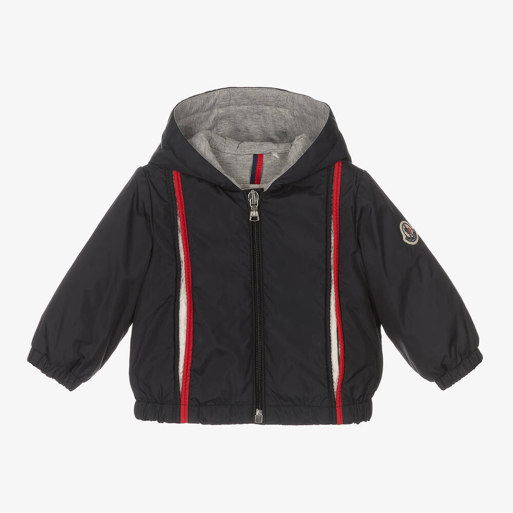 Baby Boys Navy Zip-Up Jacket