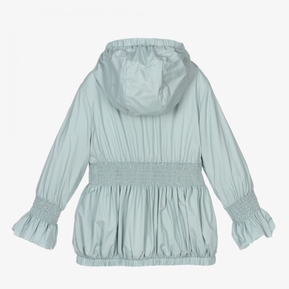 Girls Green Hooded Jacket