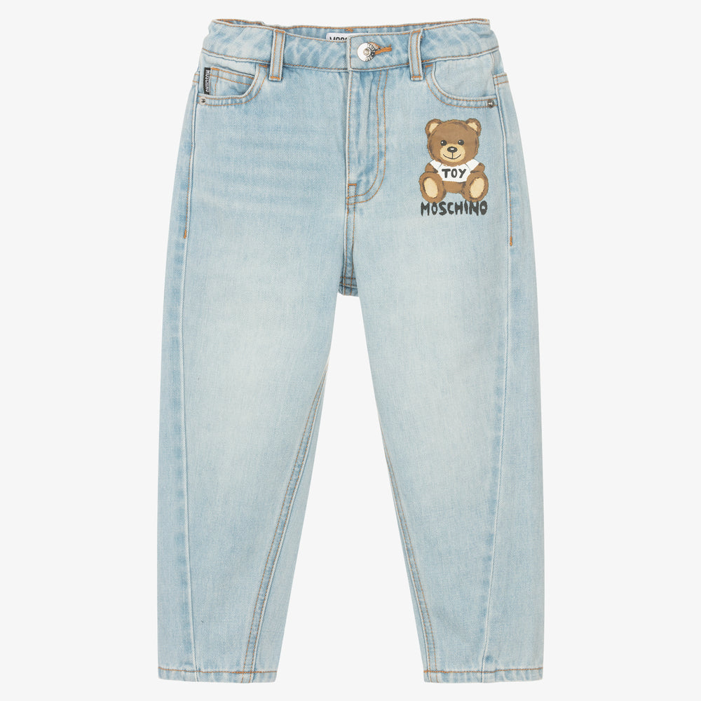 Boys & Girls Light Blue Denim Trousers