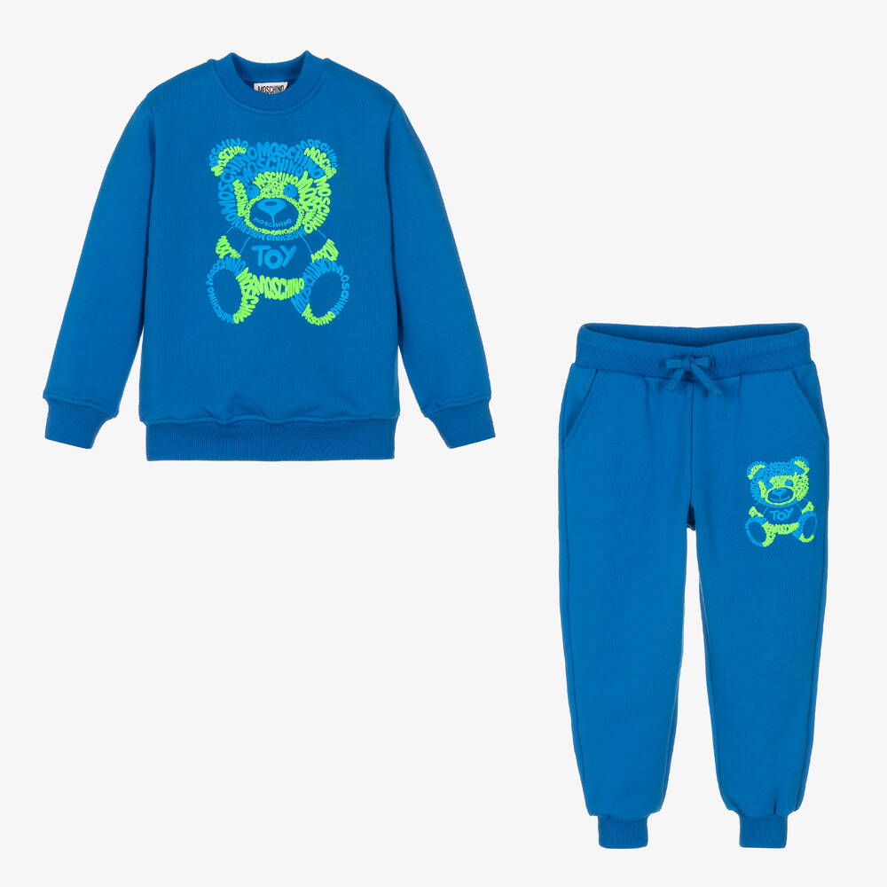 Boys & Girls Blue Toy Cotton Set