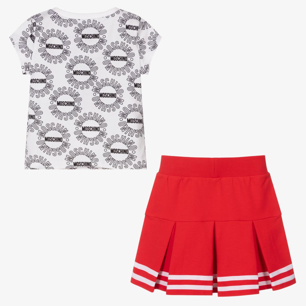 Baby Girls White Cotton Set