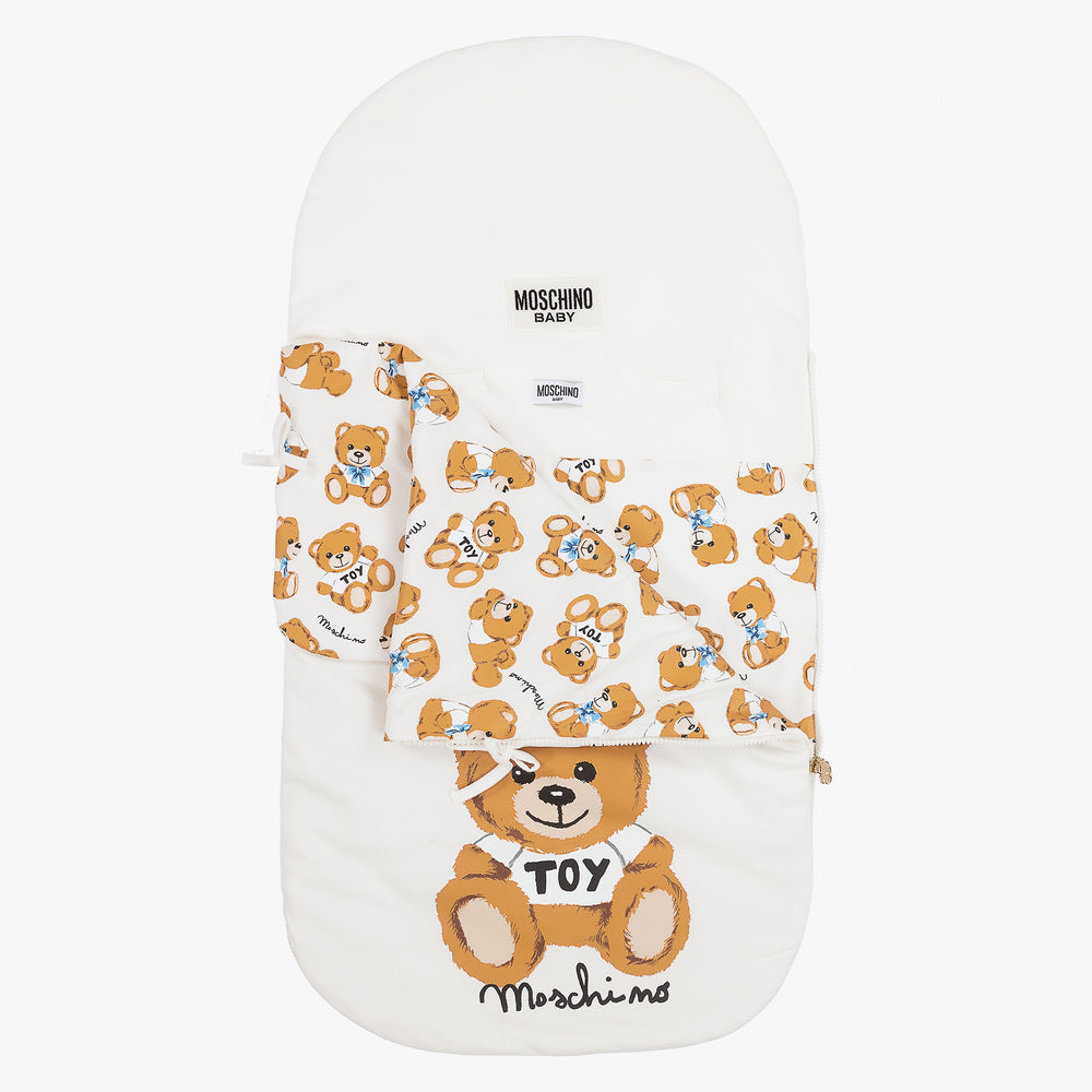 Baby Boys & Girls White Logo Nest(78cm)