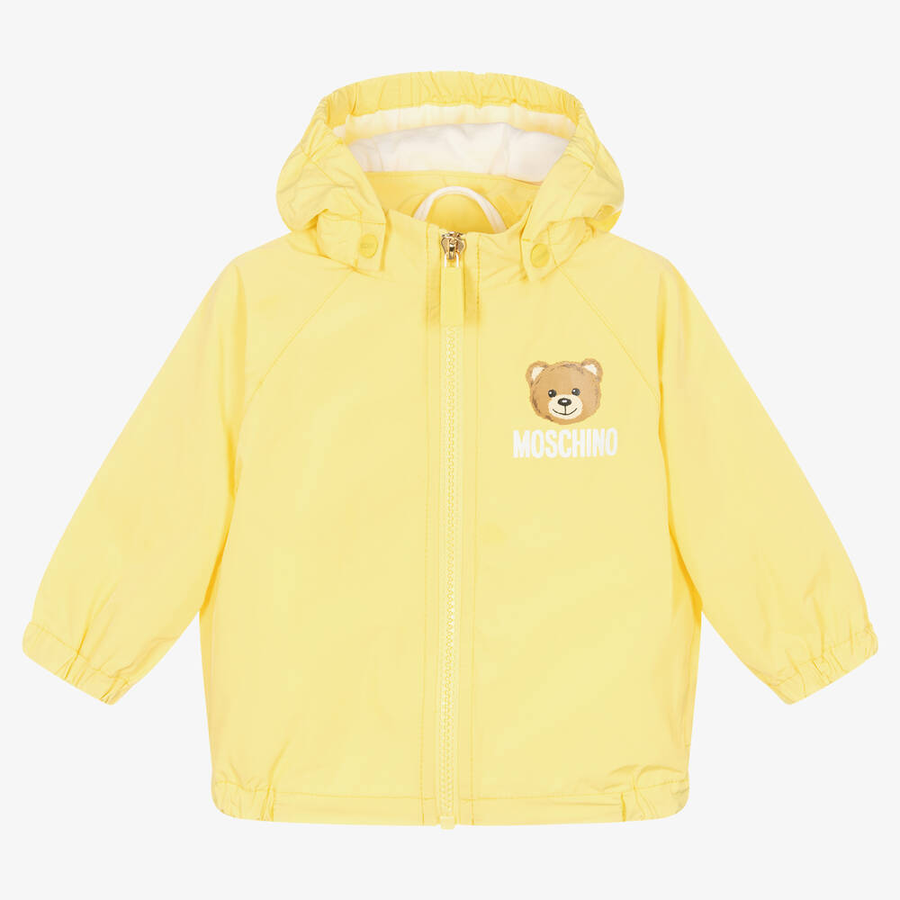 Baby Boys & Girls Yellow Zip-Up Jacket
