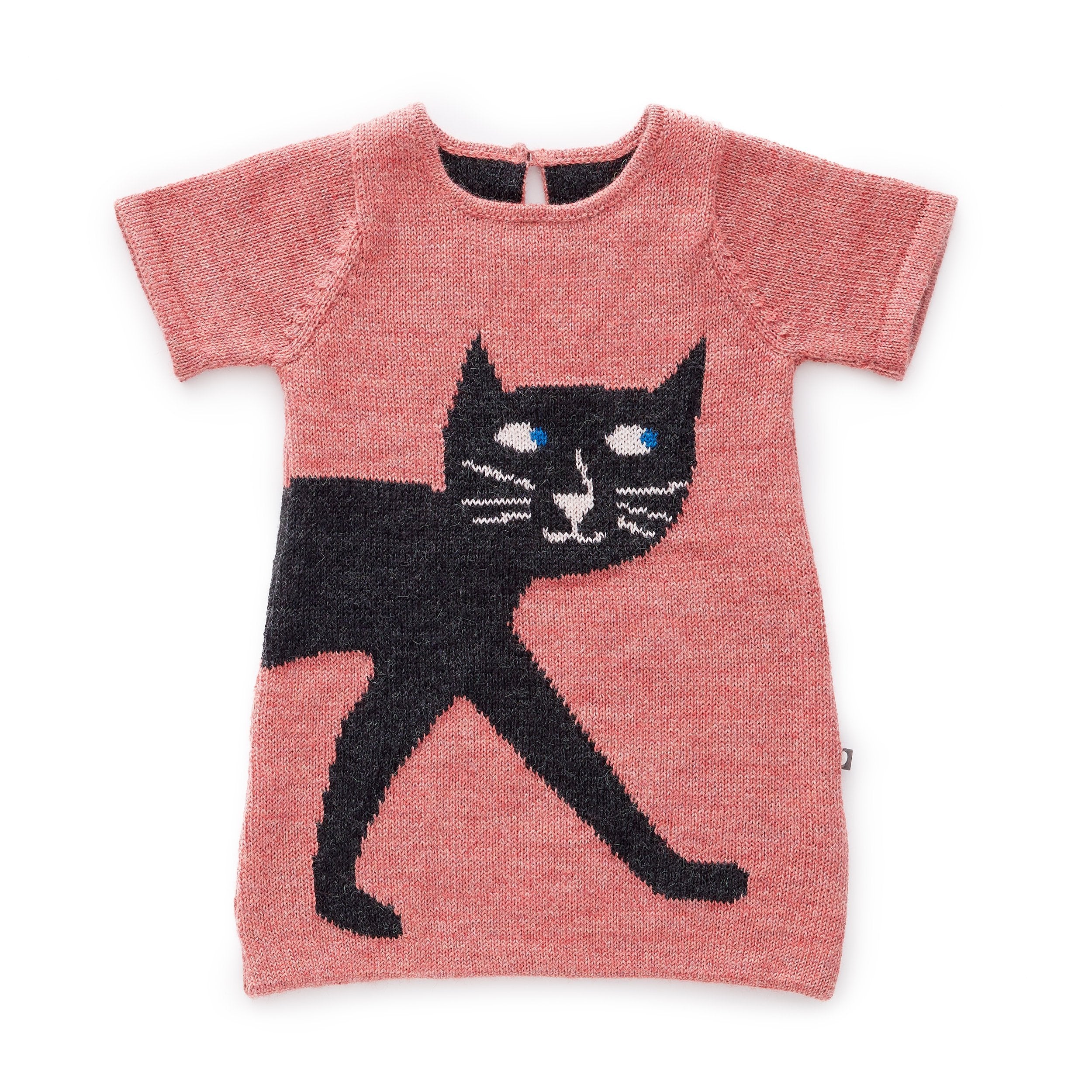 Baby Girls Rose & Night Baby Alpaca Cat Dress