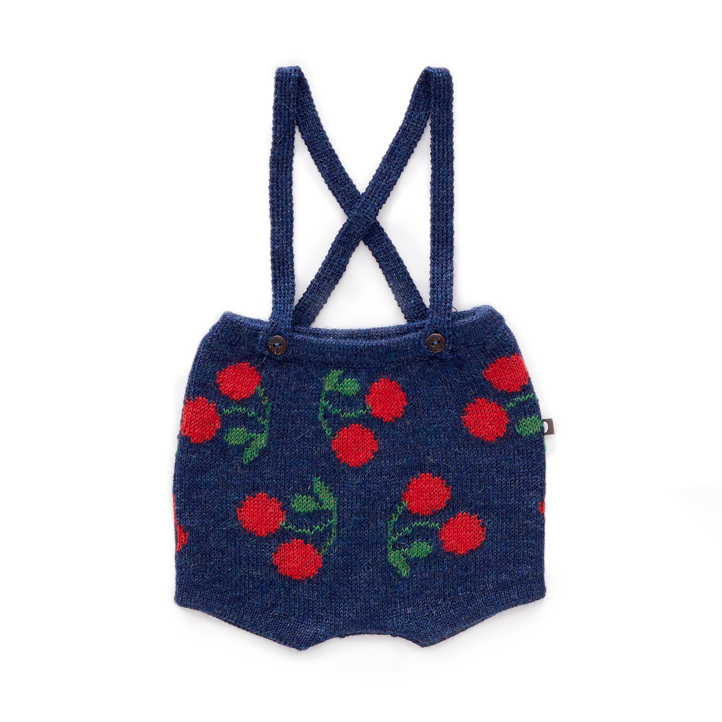Baby Indigo & Red Baby Alpaca Shorts