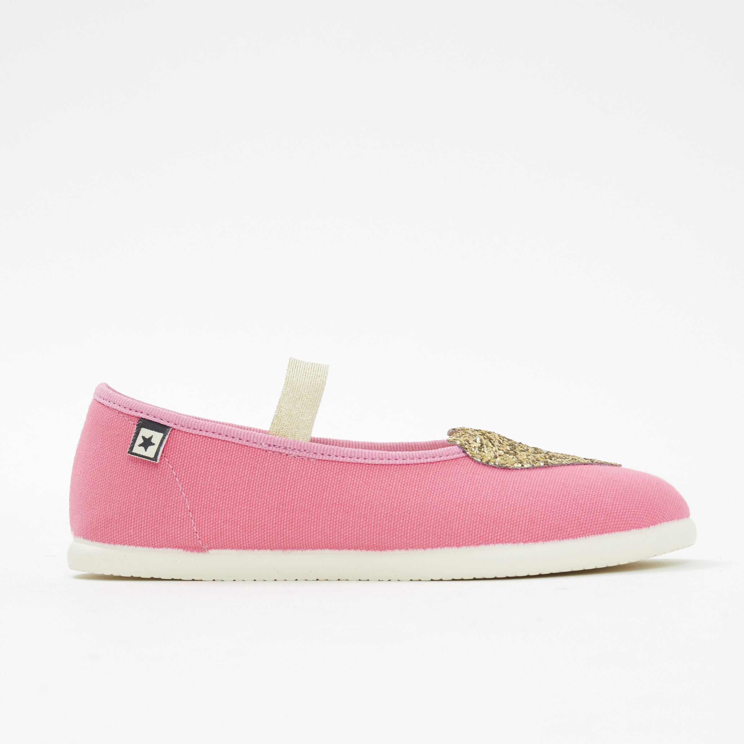 Girls Light Pink Flat Shoes