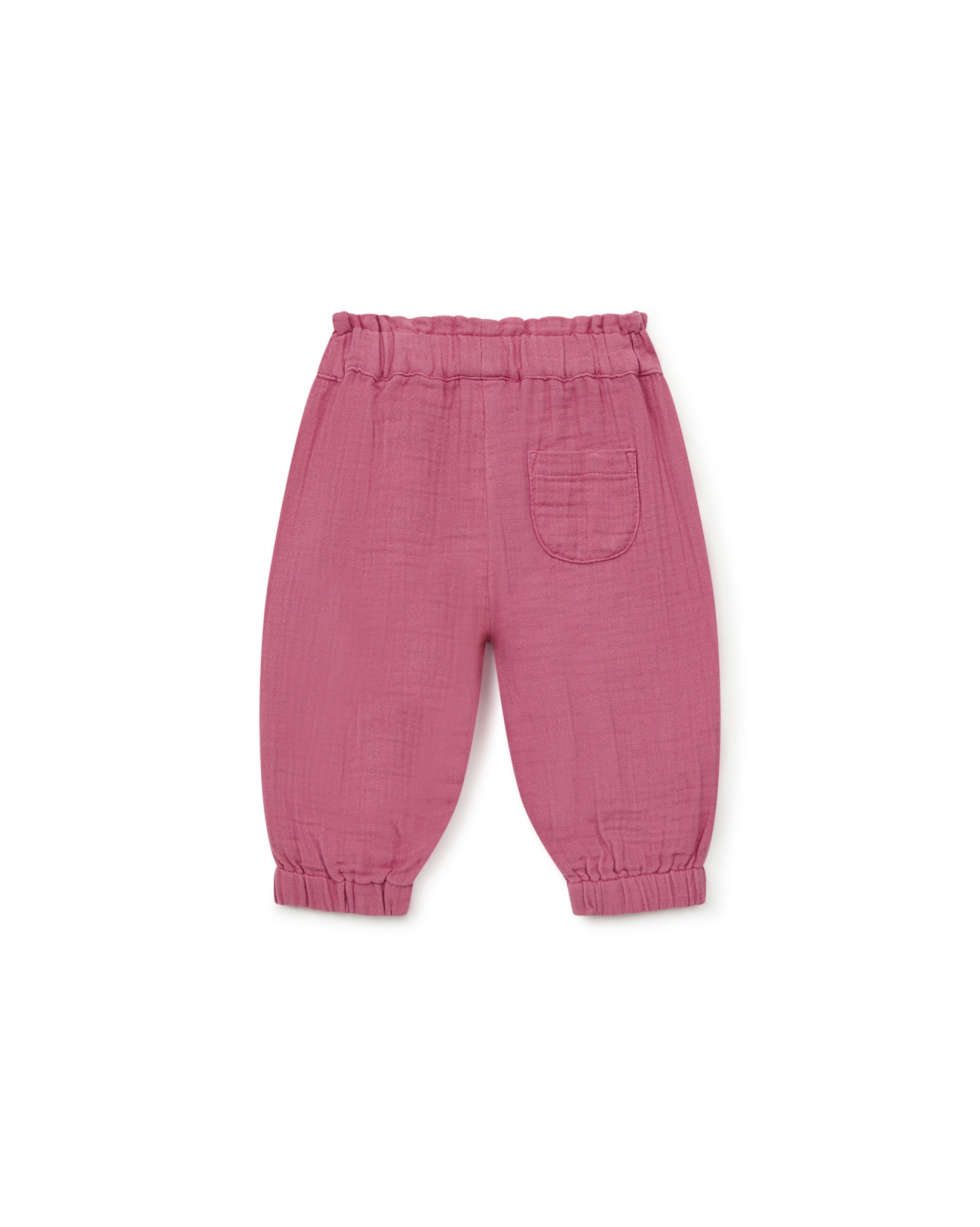 Baby Girls Purple Cotton Trousers