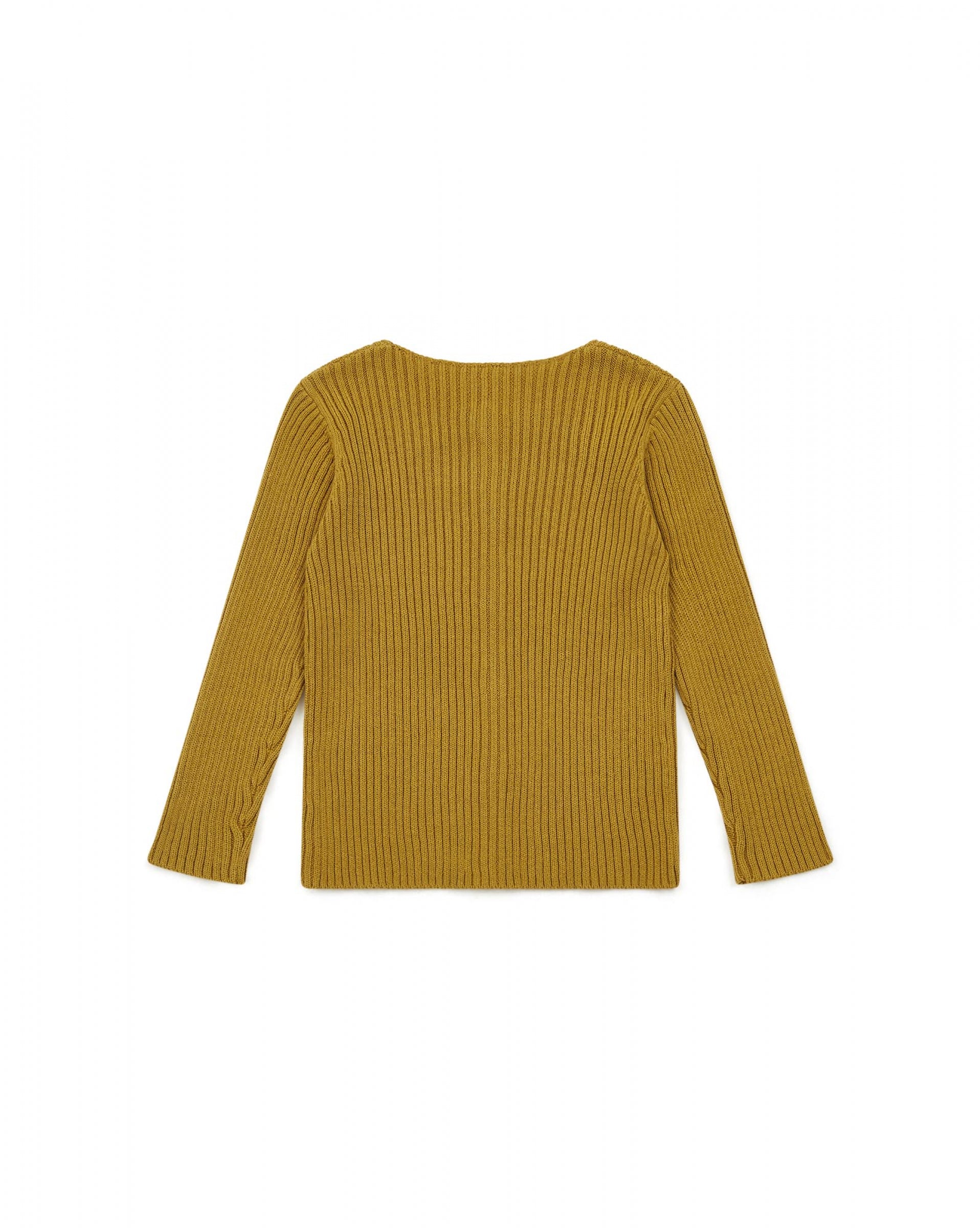 Baby Girls Dark Green Cotton Cardigan
