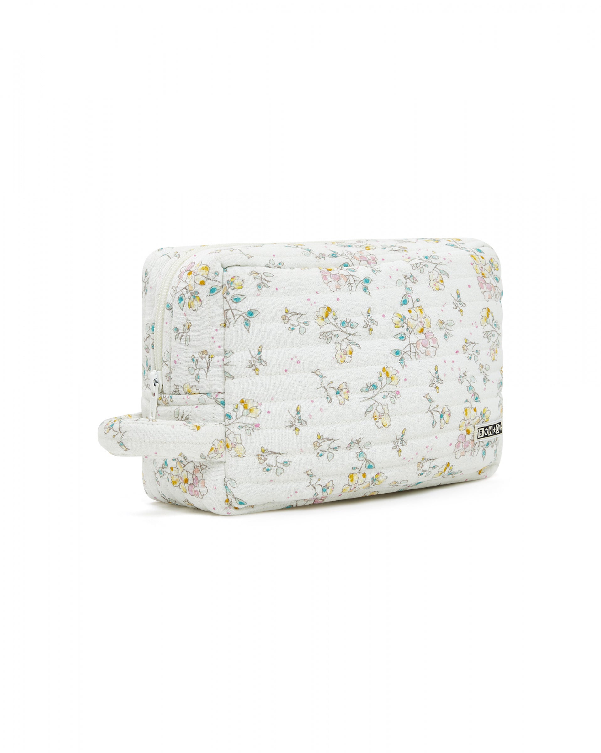 Girls White Floral Handbag