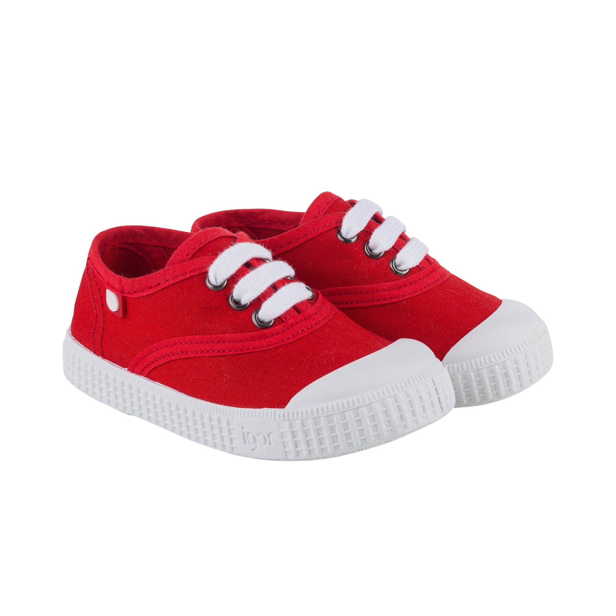 Girls Red Cotton Shoes
