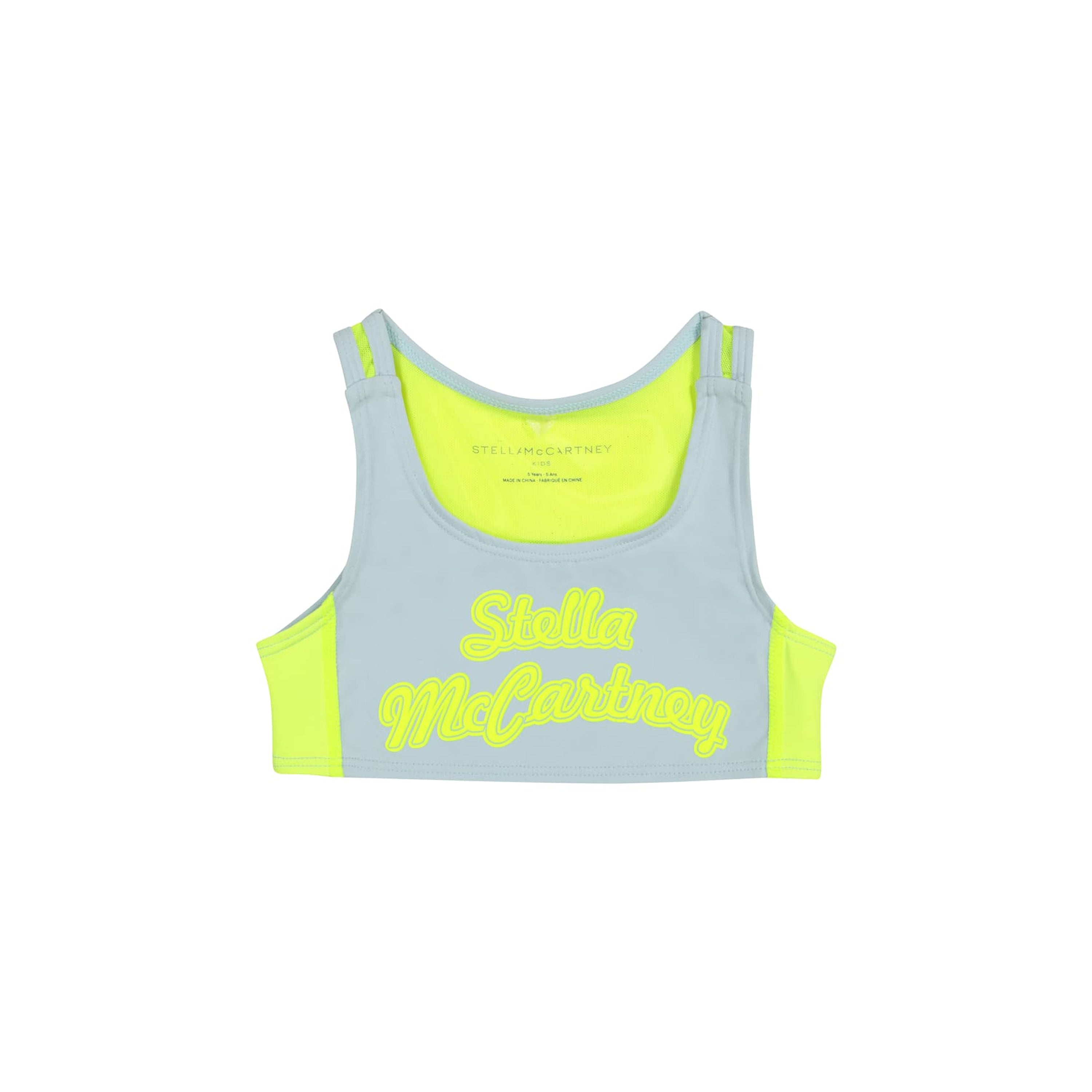Girls Blue Logo Sport T-Shirt