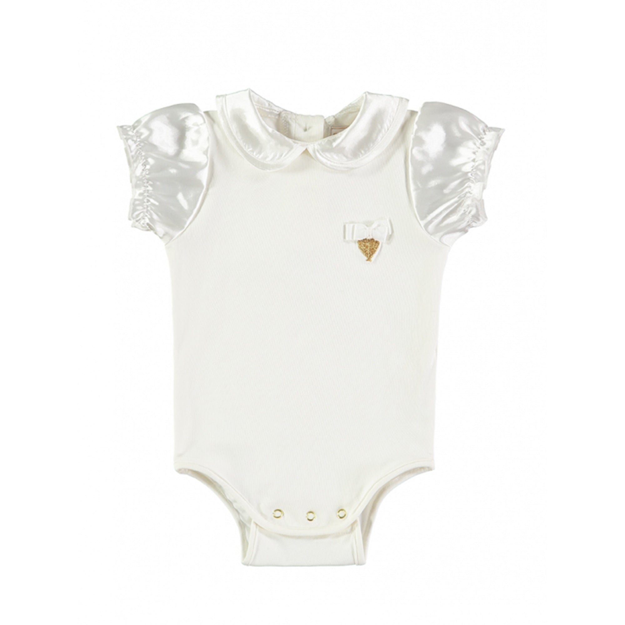 Baby Girls White Babysuit