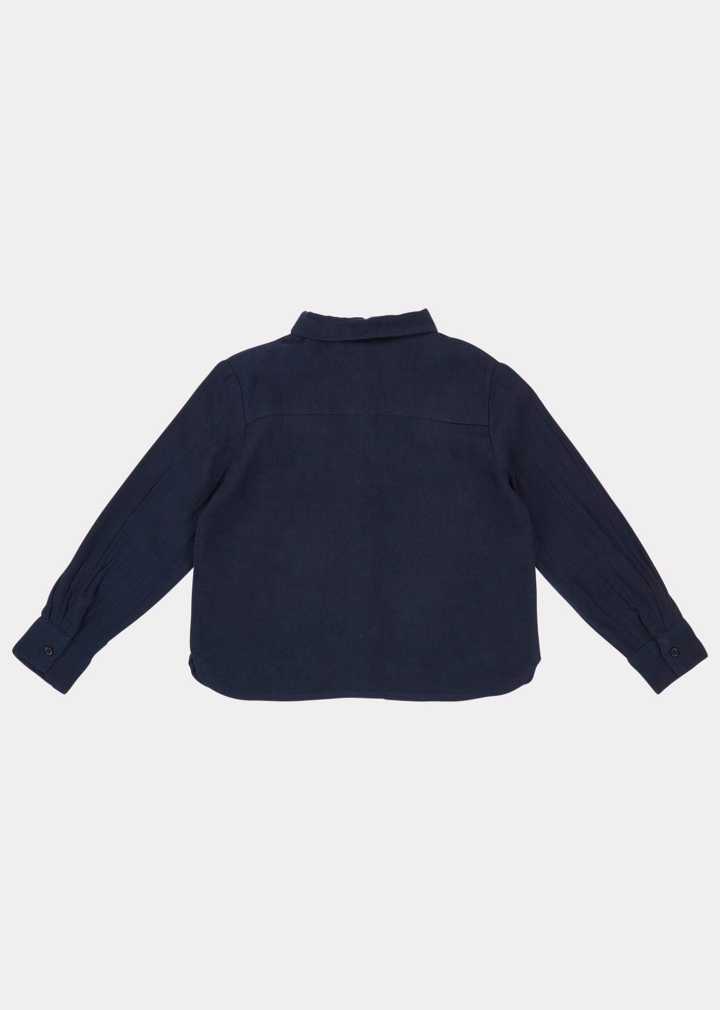 Boys Dark Navy Stint Shirt