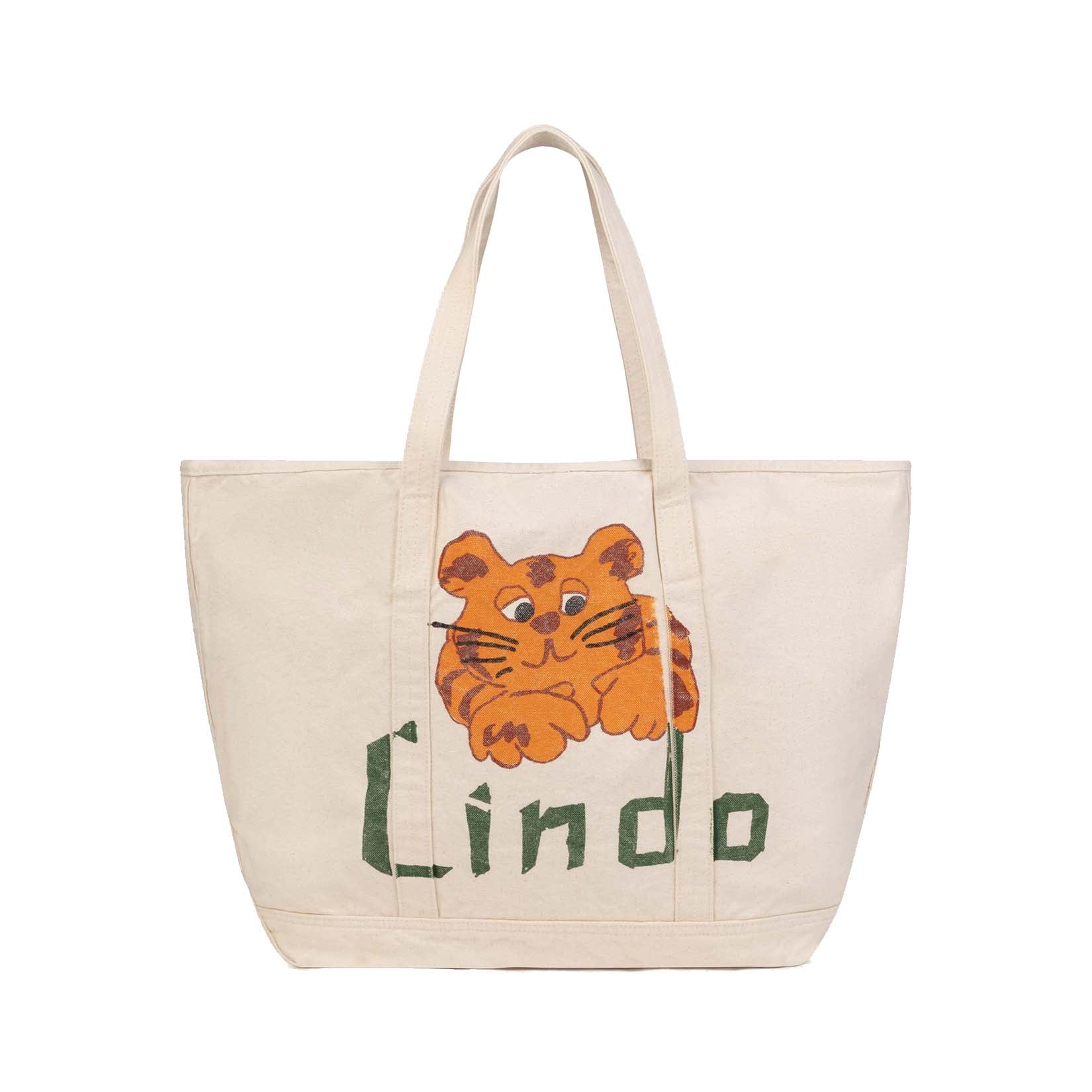 Girls White Painted Handbag