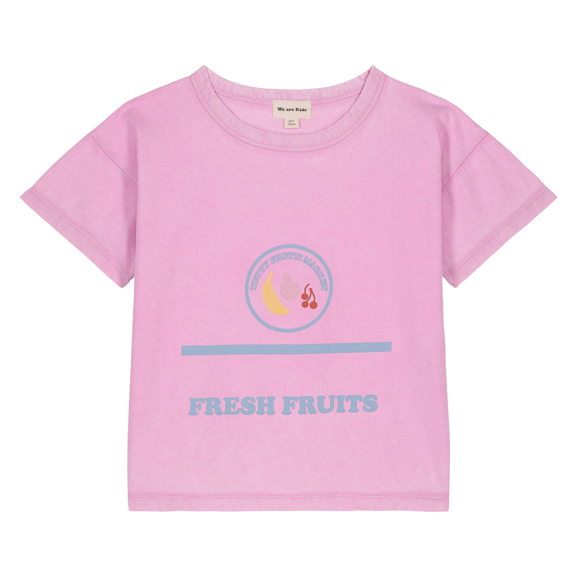 Boys & Girls Pink Logo Cotton T-Shirt