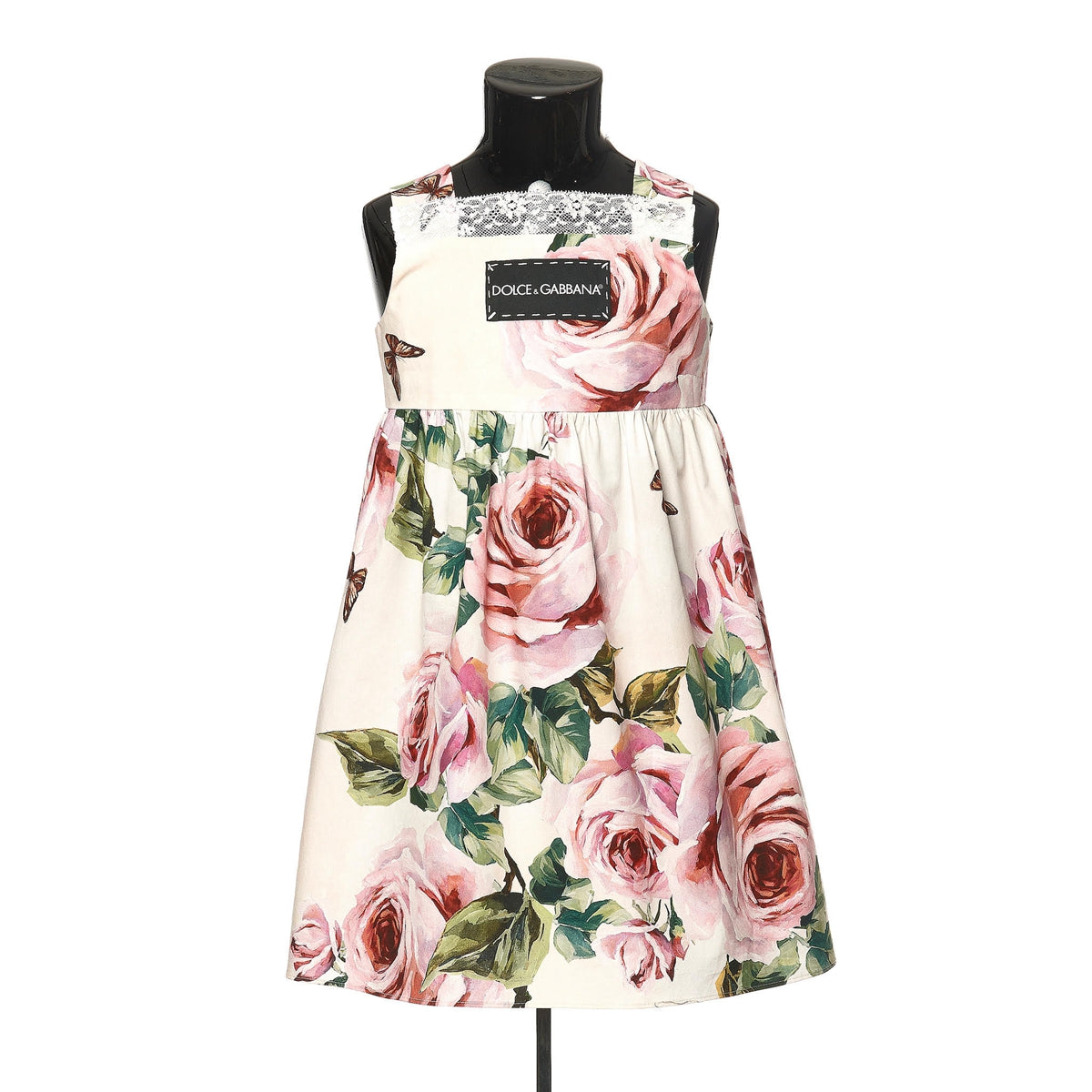 Girls Pale Pink "Butterfly" Dress