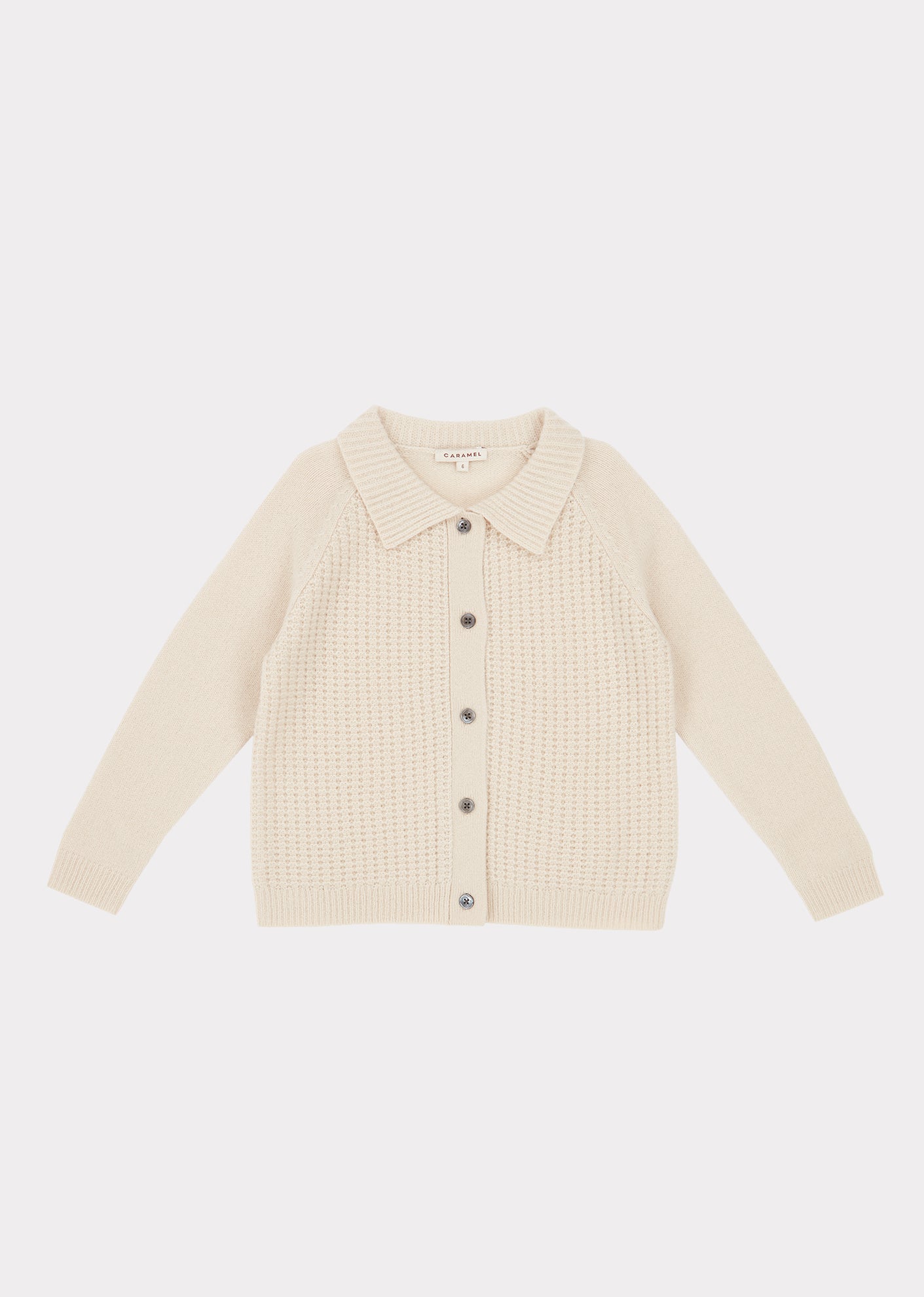 Boys & Girls Cream Woodpecker Cardigan