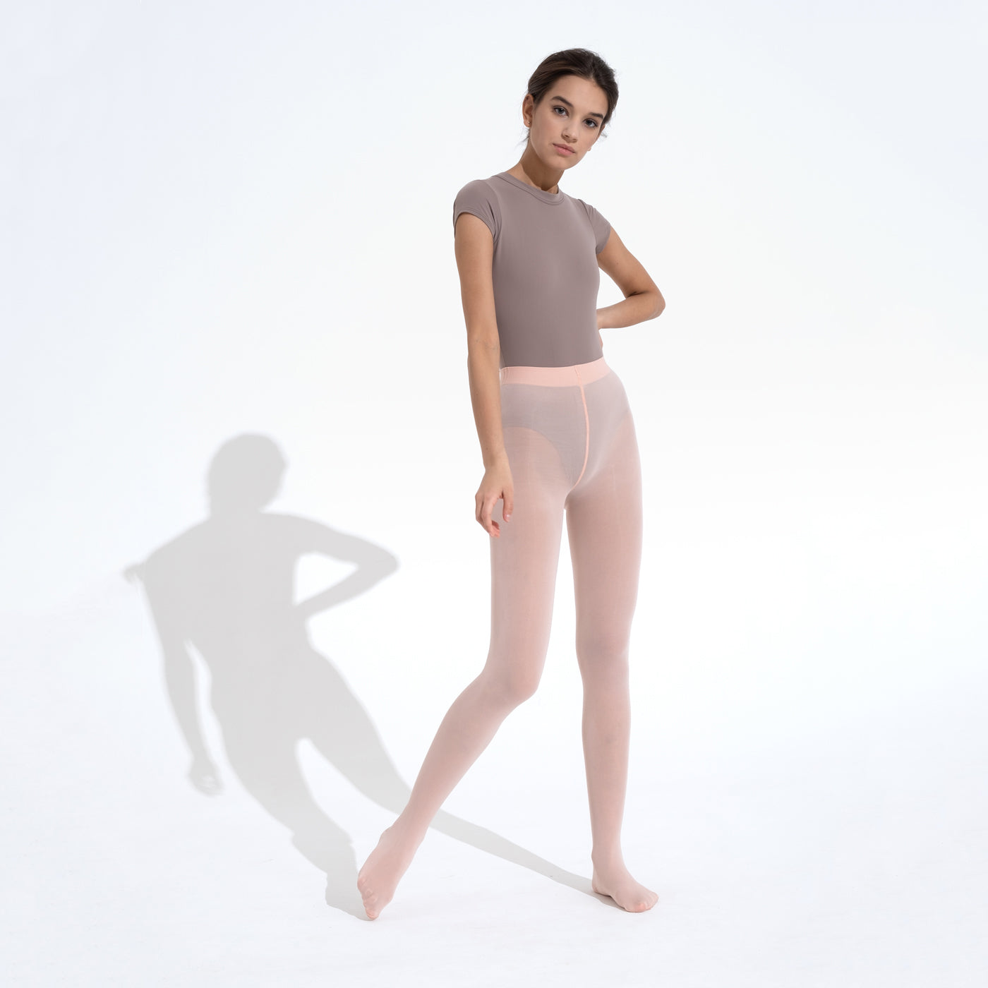 Women Pink Ballet Tights(0052)