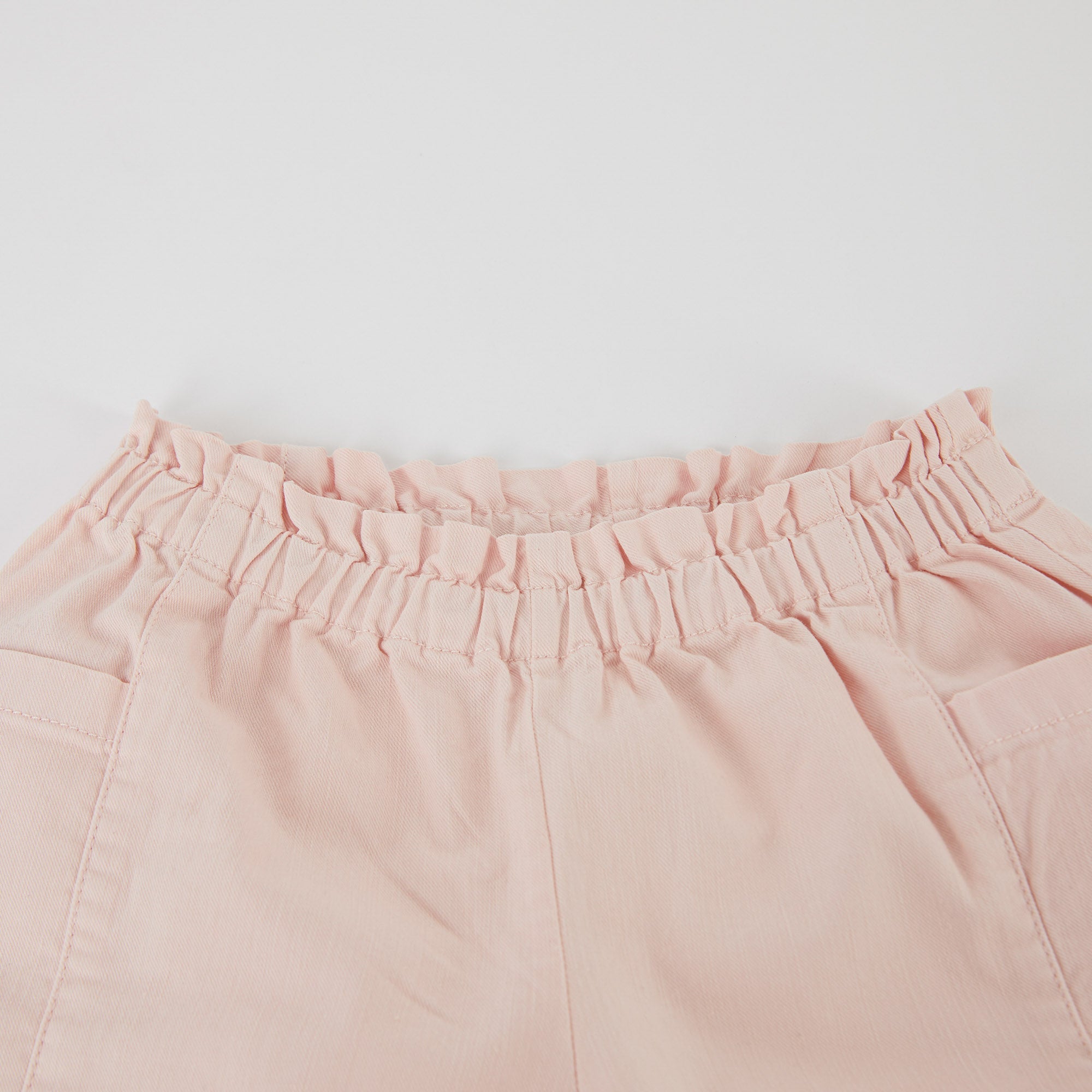 Girls Pink Cotton Trousers