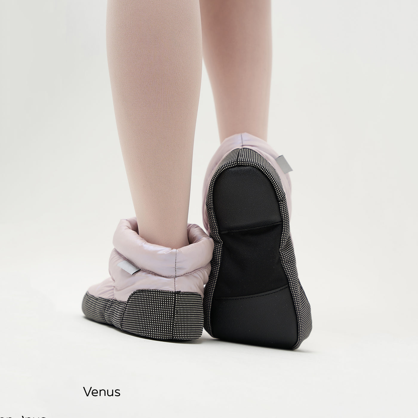 Girls Pearl Pink Ballet Warmer Boots