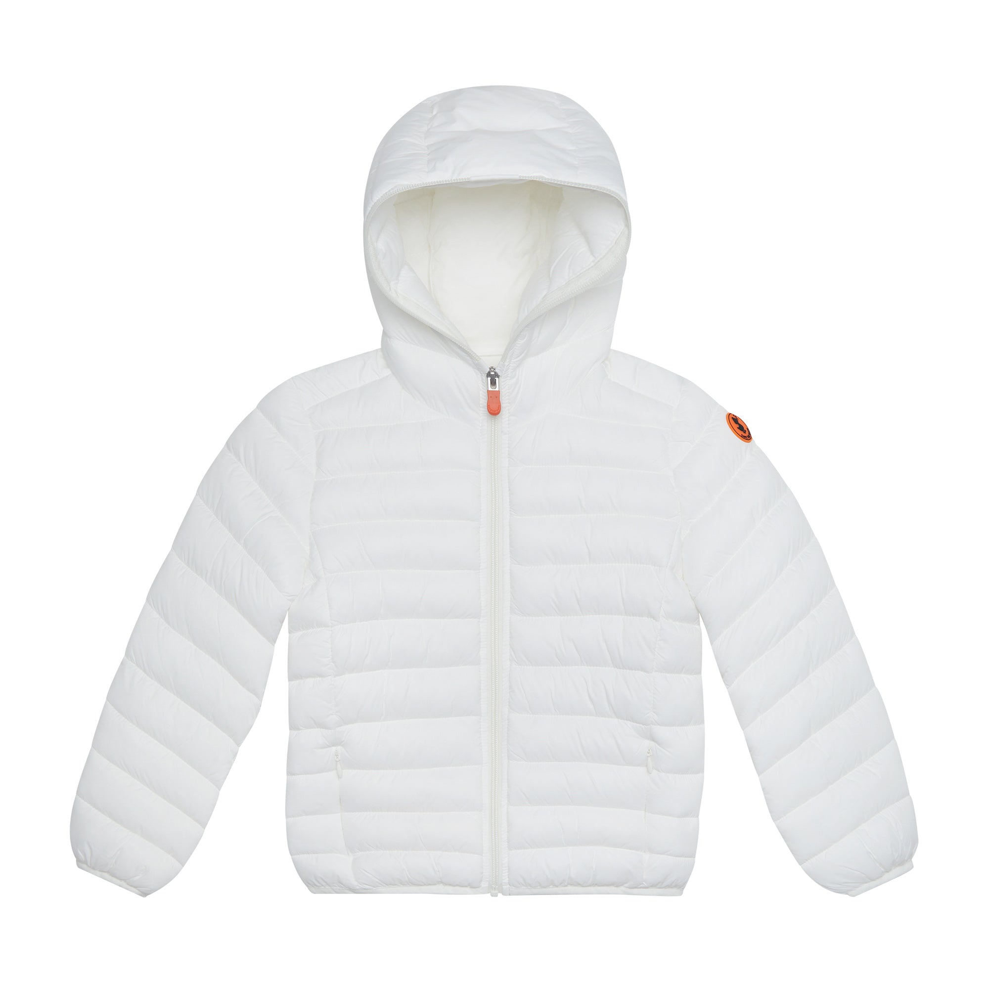 Boys & Girls White Padded Jacket