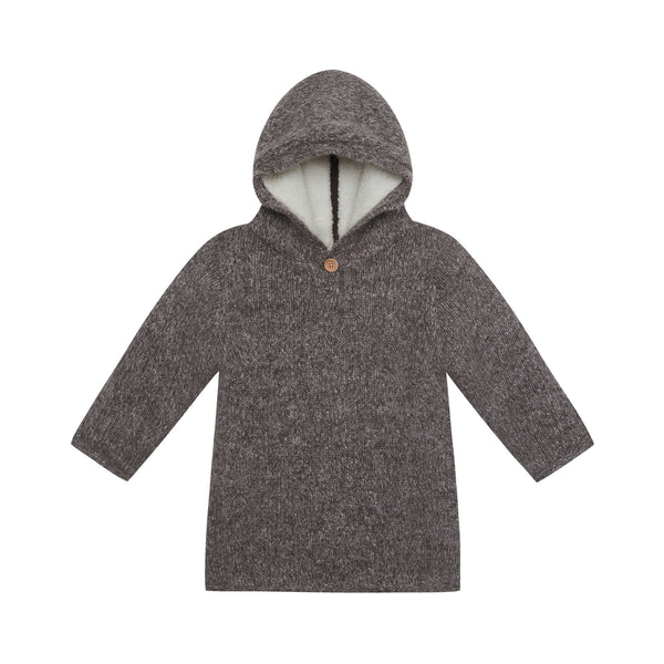 Baby Boys & Girls Brown Hooded Sweater